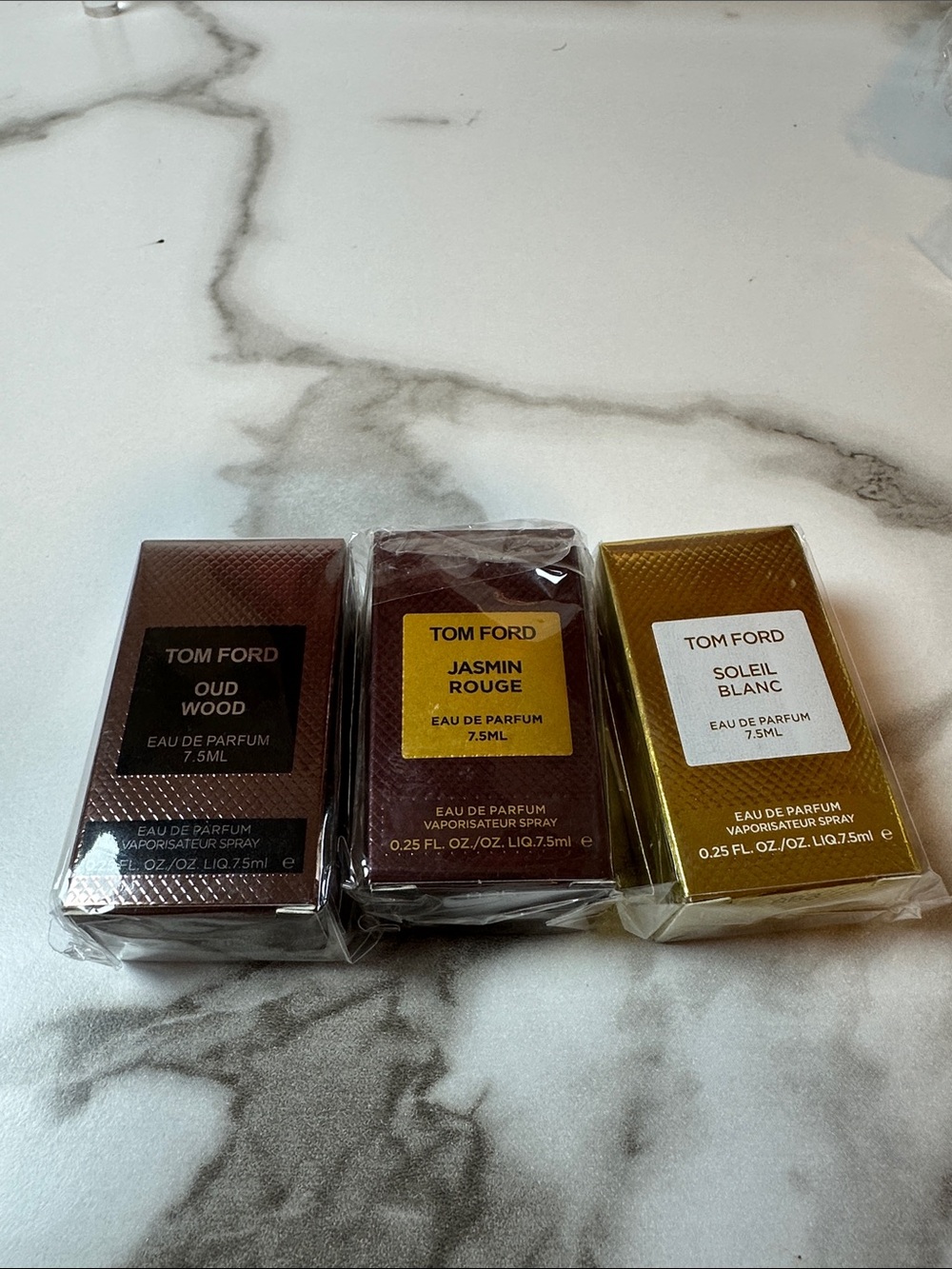 Luxury mini perfume set of 3